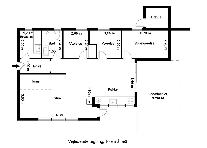 펜션 Lovely Near And Nature Karrebæksminde